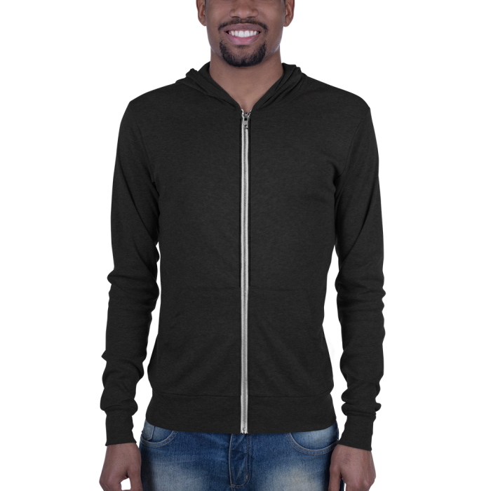 Kindness is my Religion - Unisex zip hoodie - Image 7
